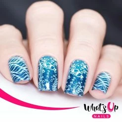 Summer Nails Whats Up Nails Stamping Plate / Take Me To The Sea