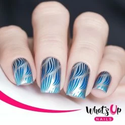 Whats Up Nails Stamping Plate / Lost At Sea Summer Nails