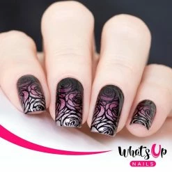 Whats Up Nails Stamping Plate / From Ground Comes Life Summer Nails