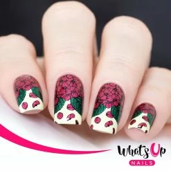 Whats Up Nails Stamping Plate / From Ground Comes Life Summer Nails
