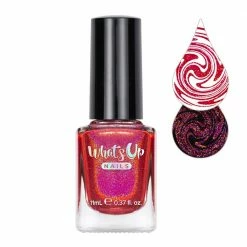 Whats Up Nails / Red All Over Stamping Polish