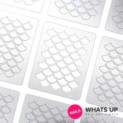 Whats Up Nails / Scale (Mermaid) Stencils