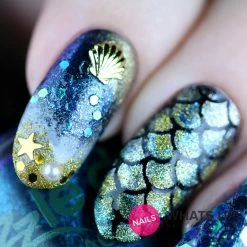 Whats Up Nails / Scale (Mermaid) Stencils