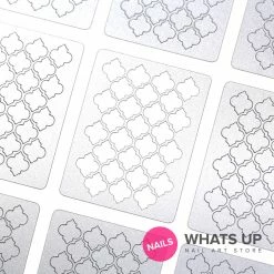 Dollar Store Whats Up Nails / Moroccan Stencils