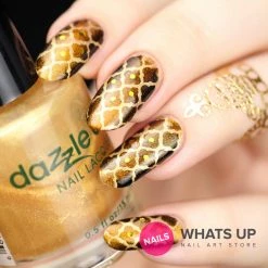 Dollar Store Whats Up Nails / Moroccan Stencils