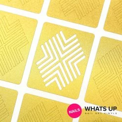 Whats Up Nails / X-Pattern Stencils Dollar Store