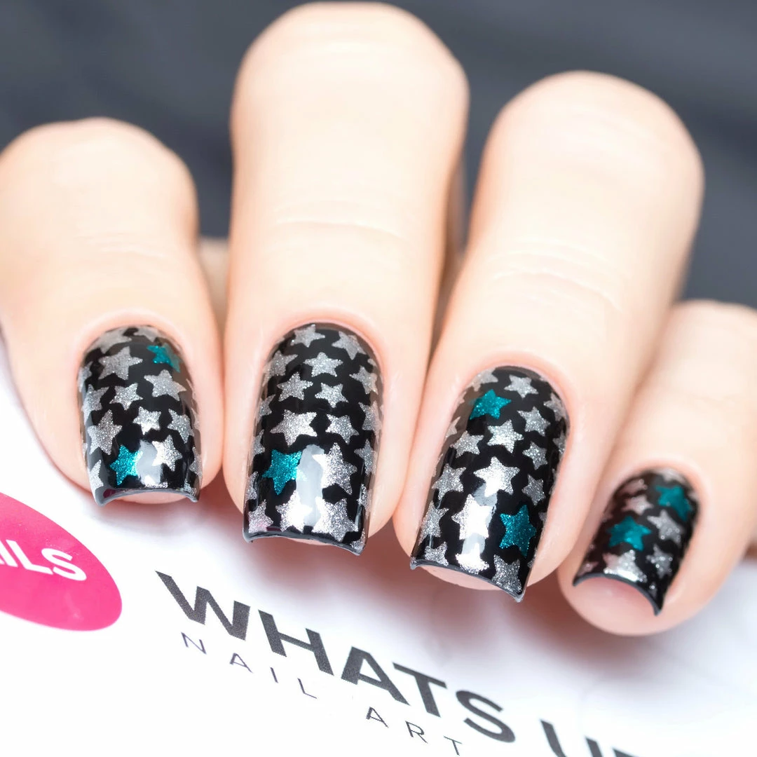 Whats Up Nails / Stars Stickers & Stencils Summer Nails 3 Whats Up Nails / Stars Stickers & Stencils Summer Nails
