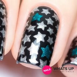 Whats Up Nails / Stars Stickers & Stencils Summer Nails