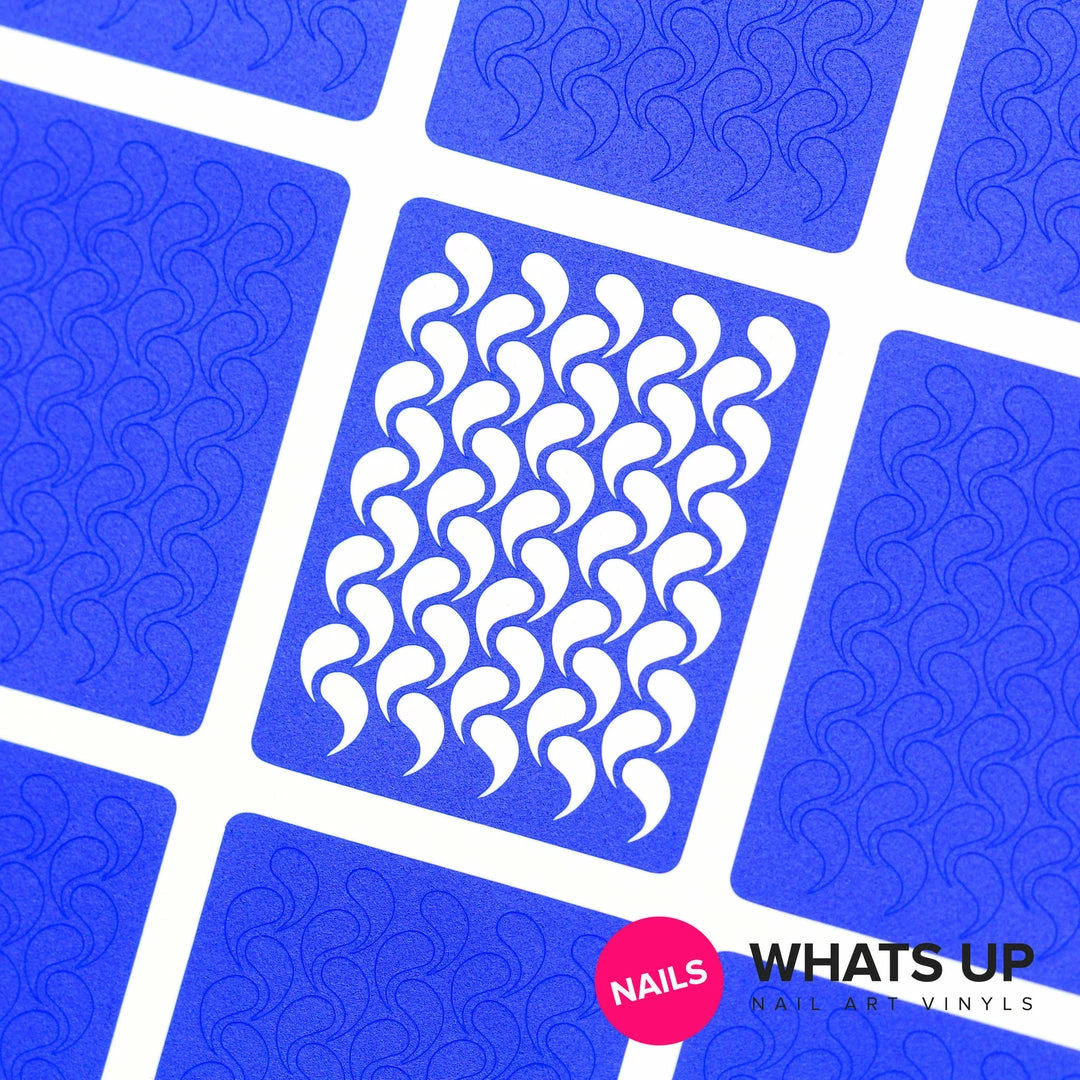 Whats Up Nails / Droplets Stickers & Stencils Dollar Store 1 Whats Up Nails / Droplets Stickers & Stencils Dollar Store
