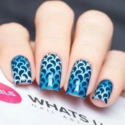 Whats Up Nails / Droplets Stickers & Stencils Dollar Store