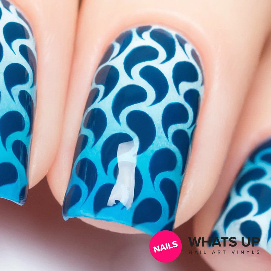 Whats Up Nails / Droplets Stickers & Stencils Dollar Store 2 Whats Up Nails / Droplets Stickers & Stencils Dollar Store