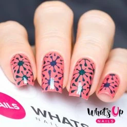 Whats Up Nails / Splatter Stickers & Stencils