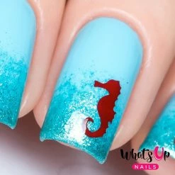 Whats Up Nails / Seahorse Stickers & Stencils 5 Whats Up Nails / Seahorse Stickers & Stencils
