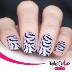 Whats Up Nails / Bats Stickers & Stencils