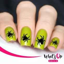 Whats Up Nails / Spider Stickers & Stencils