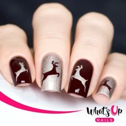 Whats Up Nails / Deer Stickers & Stencils