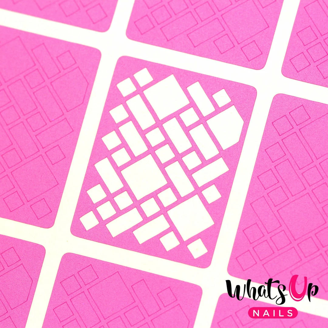 Whats Up Nails / Stained Glass Stencils 1 Whats Up Nails / Stained Glass Stencils