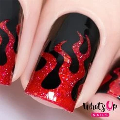 Stickers Whats Up Nails / Fire Stencils