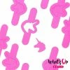 Dollar Store Whats Up Nails / Unicorn Head Stencils