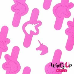 Dollar Store Whats Up Nails / Unicorn Head Stencils