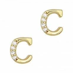 Daily Charme Charms C / Zircon Charm / Gold