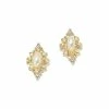 Daily Charme Wedding Season Delicate Framed Pearl / Gold