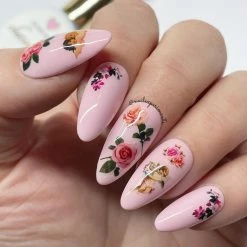 Tensor New Arrivals Floral Nail Art Sticker / Antique Roses