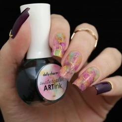 MORE BEAUTY Summer Nails Daily Charme Watercolor Art Ink / 07 Turquoise