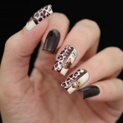 1688 - MeiCaiLin Furry Friends Nail Art Sticker / Cat Meows